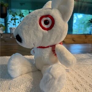 Target Bullseye Plush with backpack